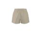 Beige sportshort met elastische tailleband