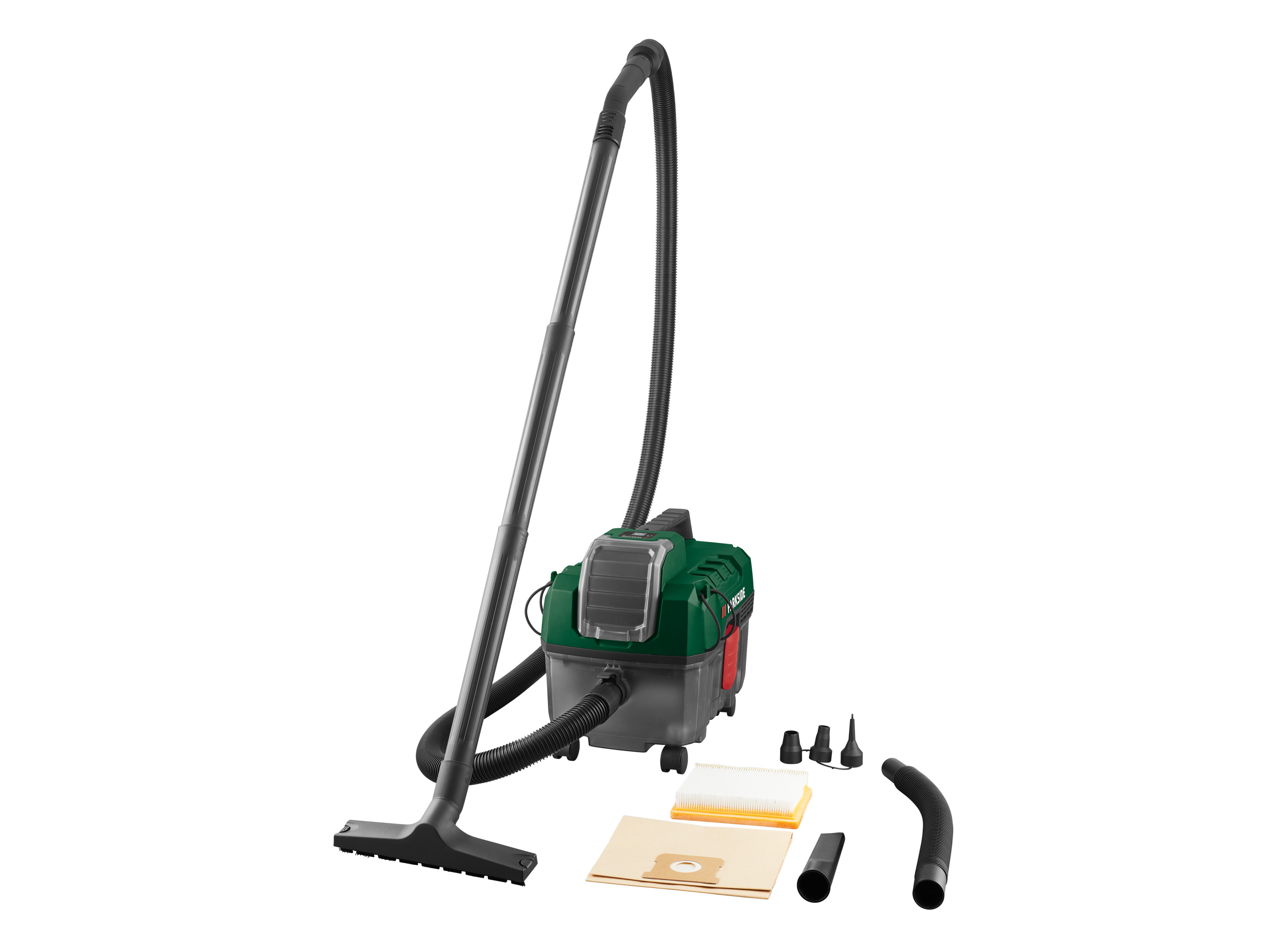 PARKSIDE Accu-nat en droog stofzuiger 20 V zonder accu en lader