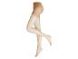 Beige panty met gladde benen.