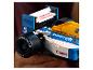 Lego Williams Renault raceauto met Goodyear banden en Canon logo's.
