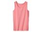 Eenvoudige roze katoenen tanktop