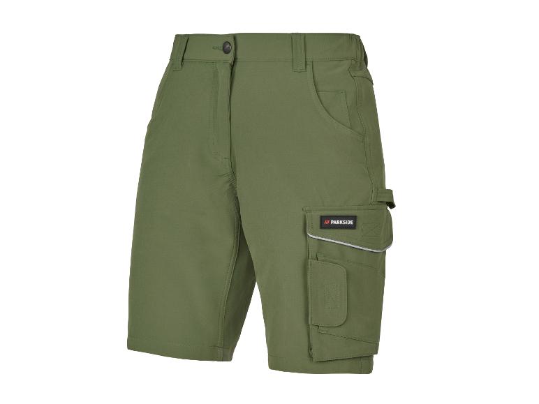 PARKSIDE olijfgroene werkshorts met zijzakken
