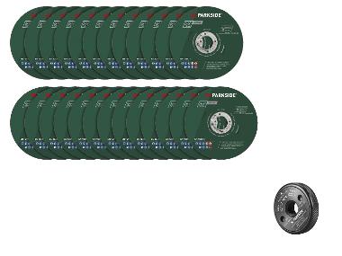 PARKSIDE® Slijpschijven of snelspanmoer voor haakse slijper