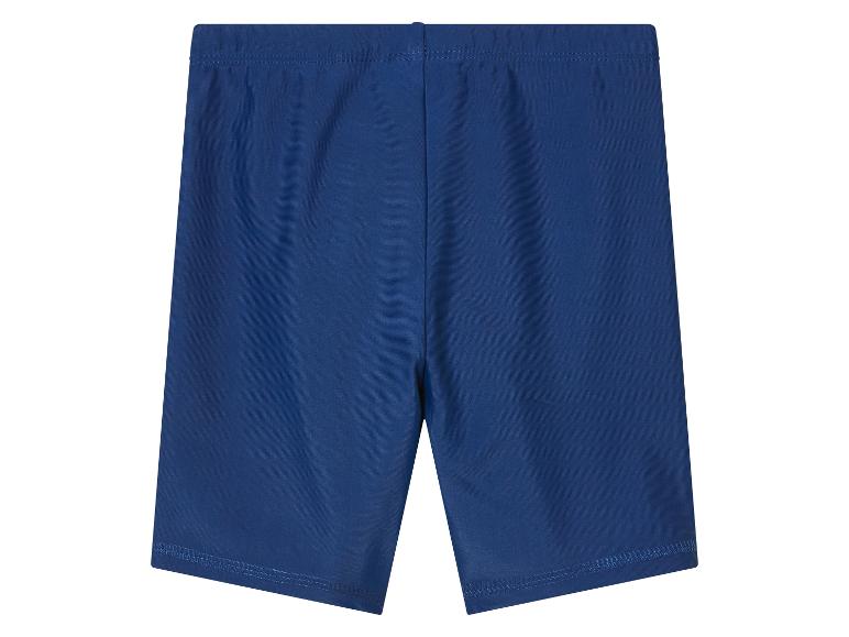 Donkerblauwe zwembroek voor kinderen.