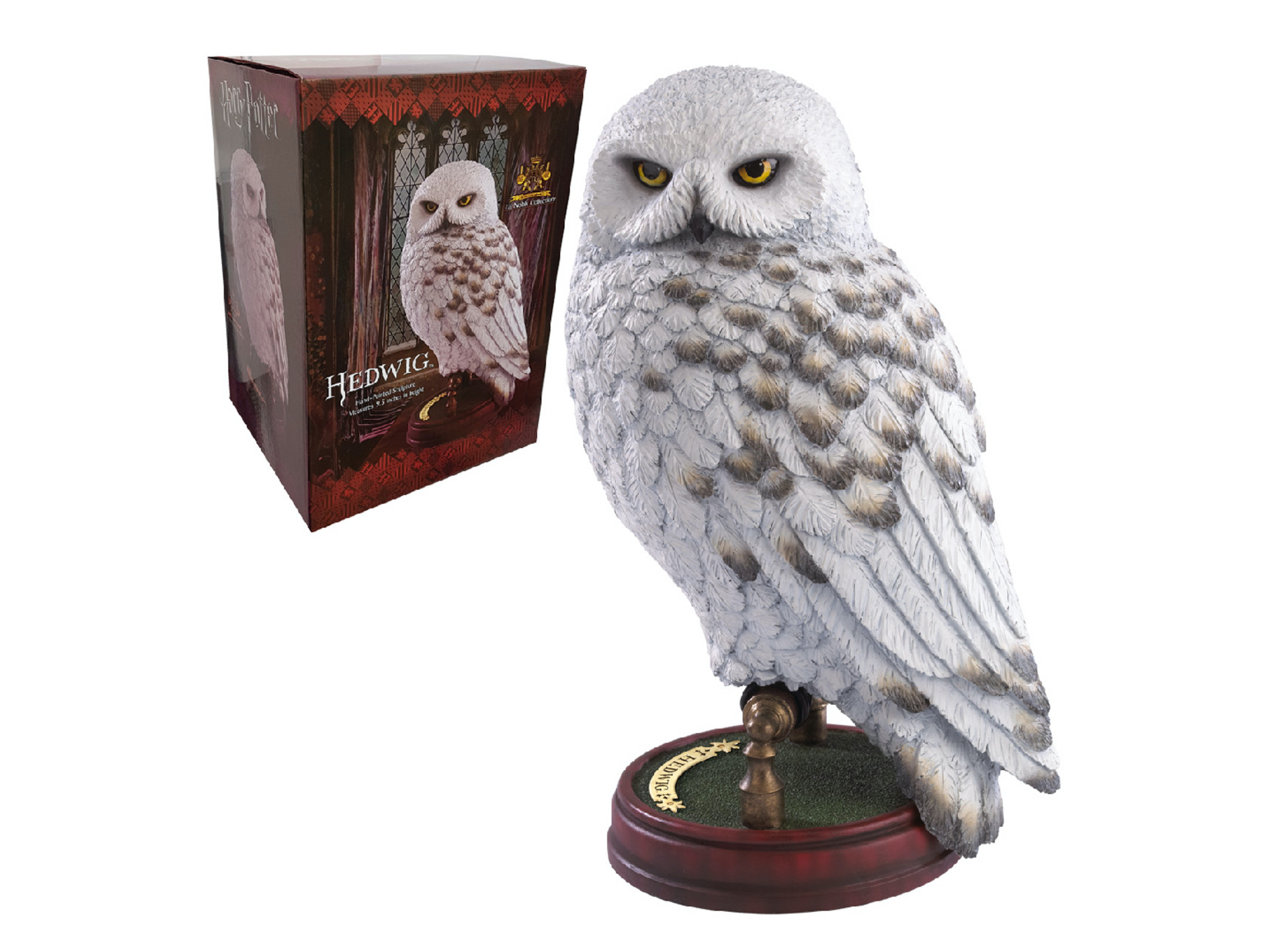 THE NOBLE COLLECTION Harry Potter Magical Creatures Statue Hedwig, 24 cm