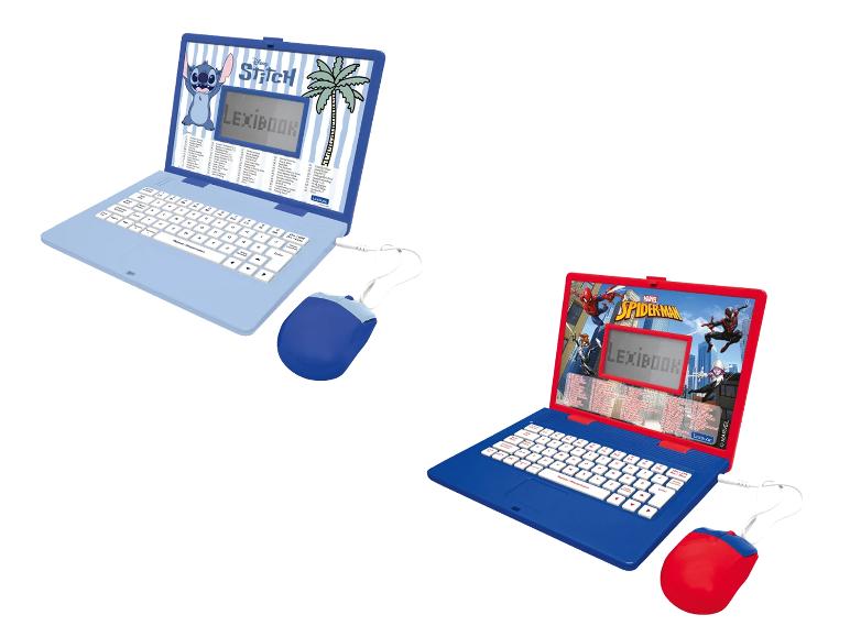 Lexibook kinderlaptop met Disney Stitch- of Spiderman-motief.