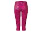 Roze Jette Sport leggings met luipaardprint.