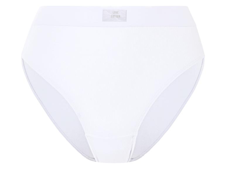 Witte Love Cotton 'Love Cotton' damesonderbroek