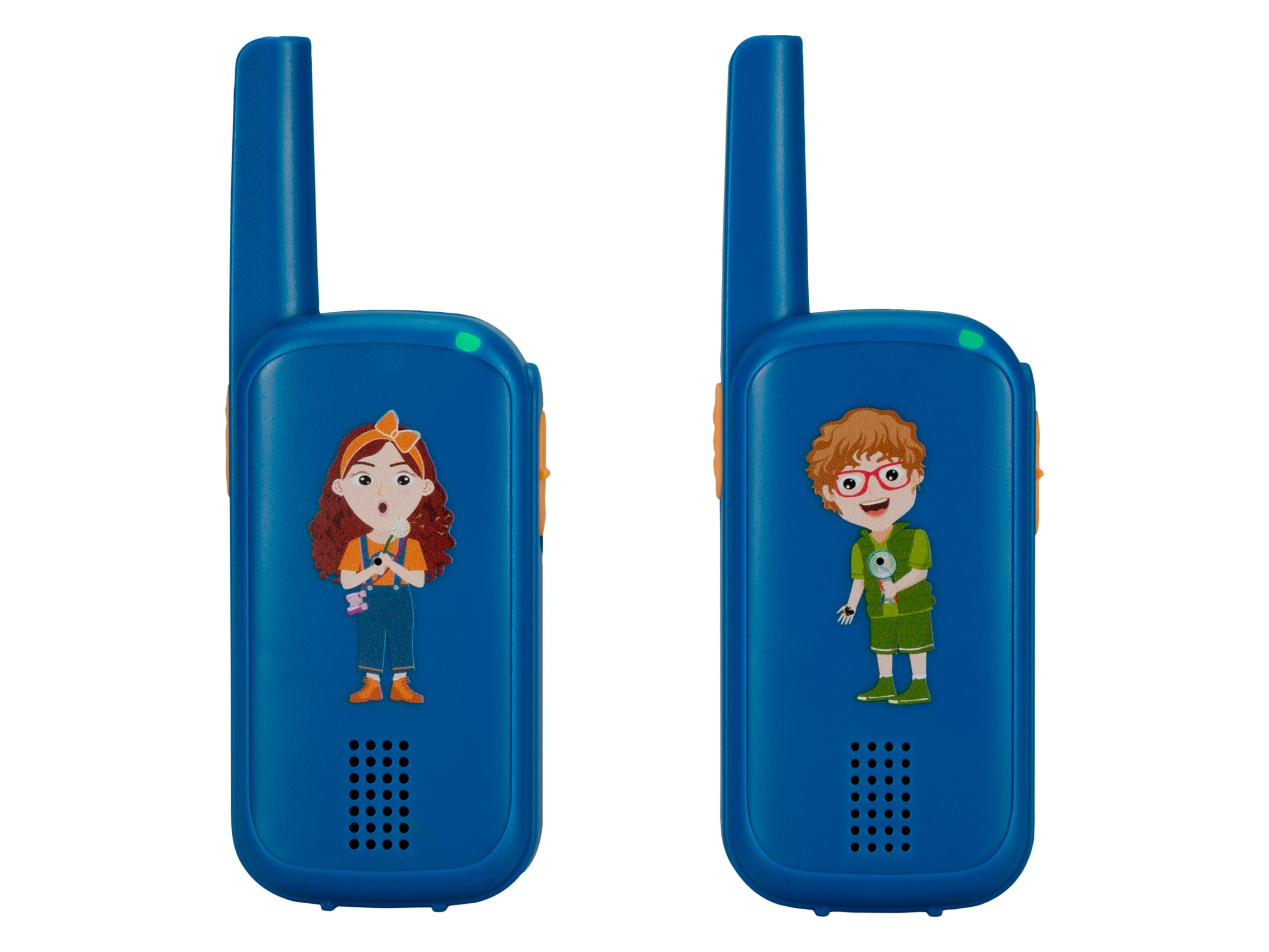 BRESSER Junior walkie talkies - set van 2 (Blauw) afbeelding