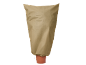 Beige plantenbeschermhoes voor potplanten