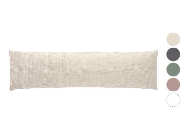 LIVARNO® Mousseline kussensloop voor zijslaapkussen 40 x 145 cm