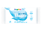 Lupilu baby waterdoekjes met 99% water, 80 stuks
