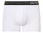 Witte Esmara heren boxershorts met een zwarte band.