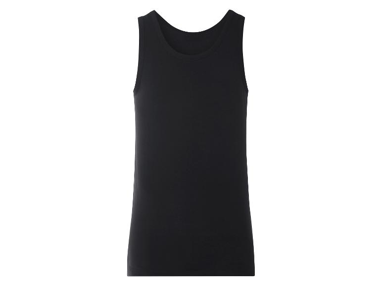 Zwart heren tanktop.