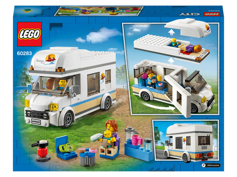 Ga naar volledige schermweergave: LEGO® City Vakantiecamper - 60283 - afbeelding 4