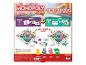 Achterkant van de doos van het Monopoly Junior bordspel van Hasbro in het Dutch.
