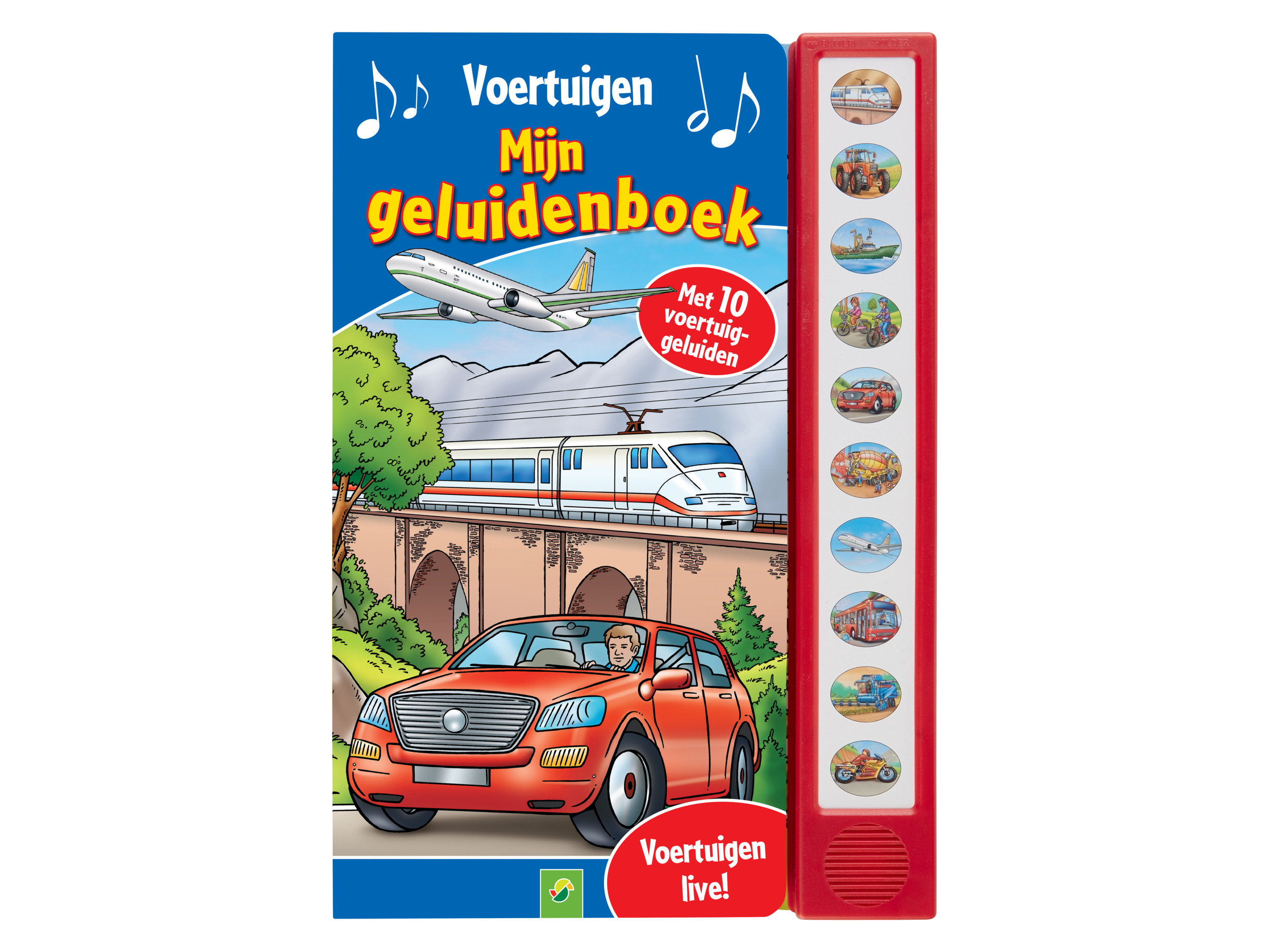 Kinder geluidenboek (Voertuigen)