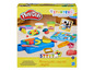 Play-Doh Little Chef Starter Set met bestek en deeg om mee te spelen.