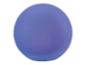 Blauwe bol met een paarse tint en een witte gloed.