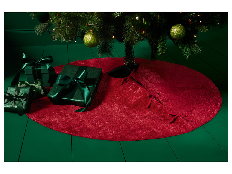 Ga naar volledige schermweergave: LIVARNO home Kerstboomdeken Ø 120 cm - afbeelding 3