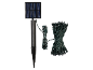 Solar lichtslinger met zonnepaneel en grondpin.