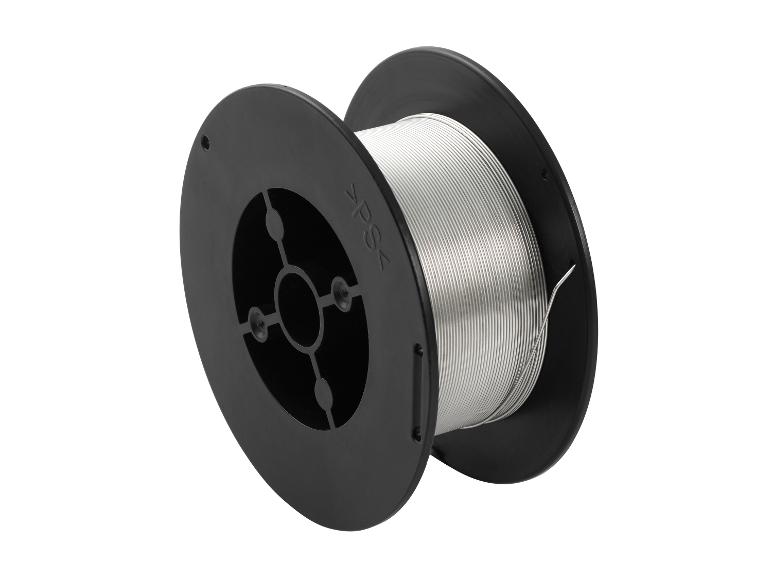 Spoel zilverkleurig metaaldraad.