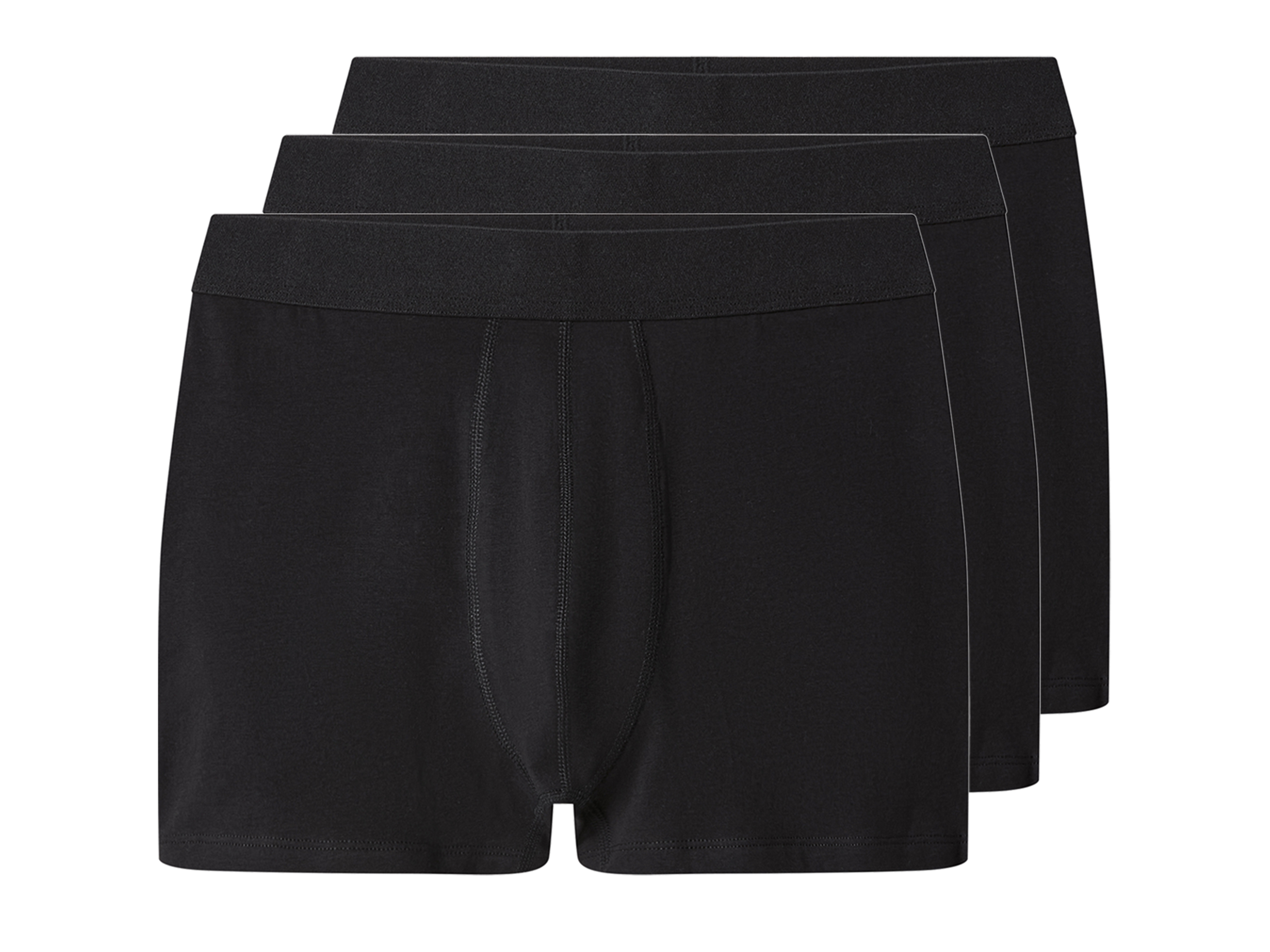 esmara Men Set van 3 heren boxers (Zwart, S)