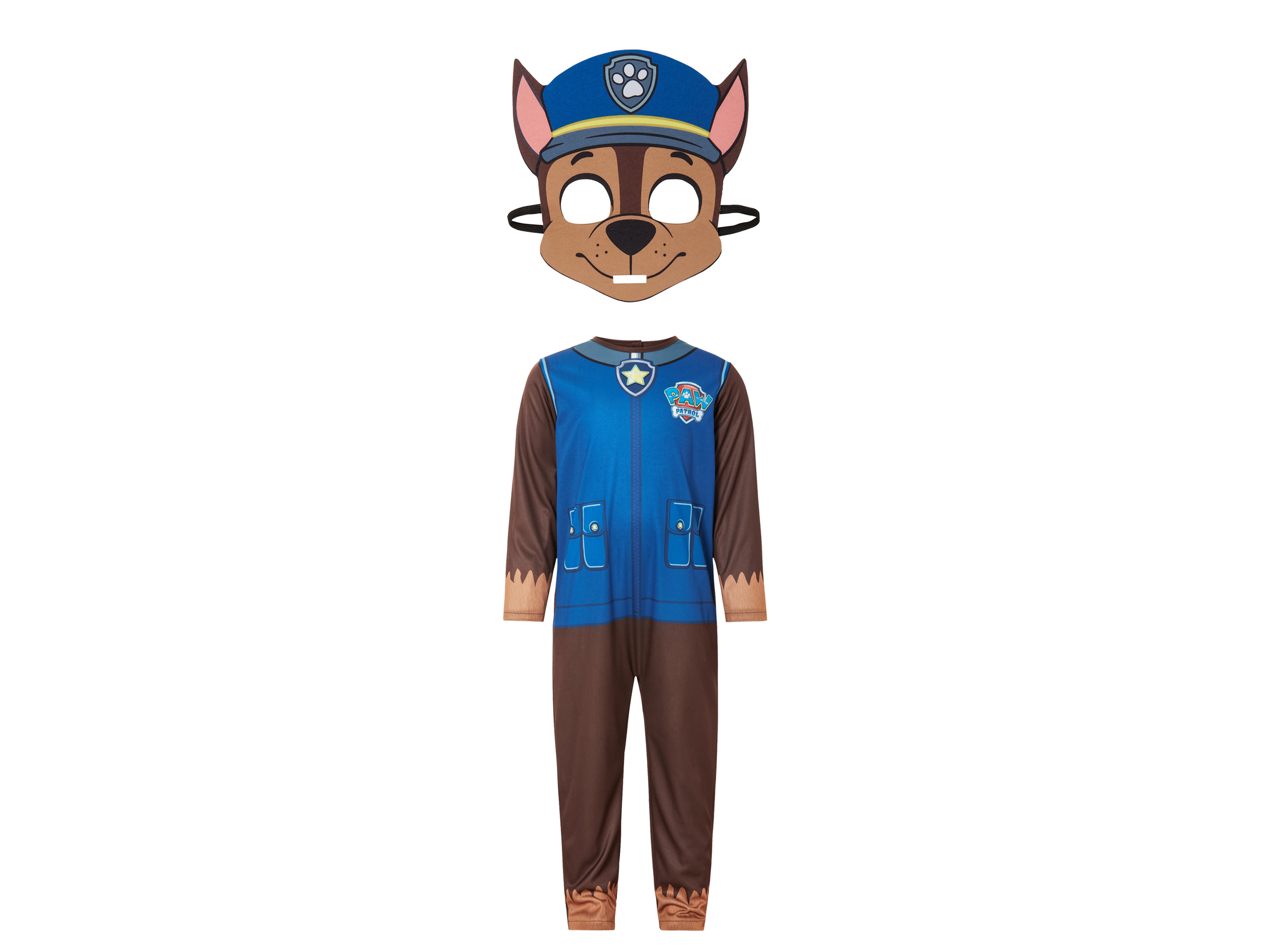 Kinder carnavalskleding Paw Patrol (Chase, 122/128)