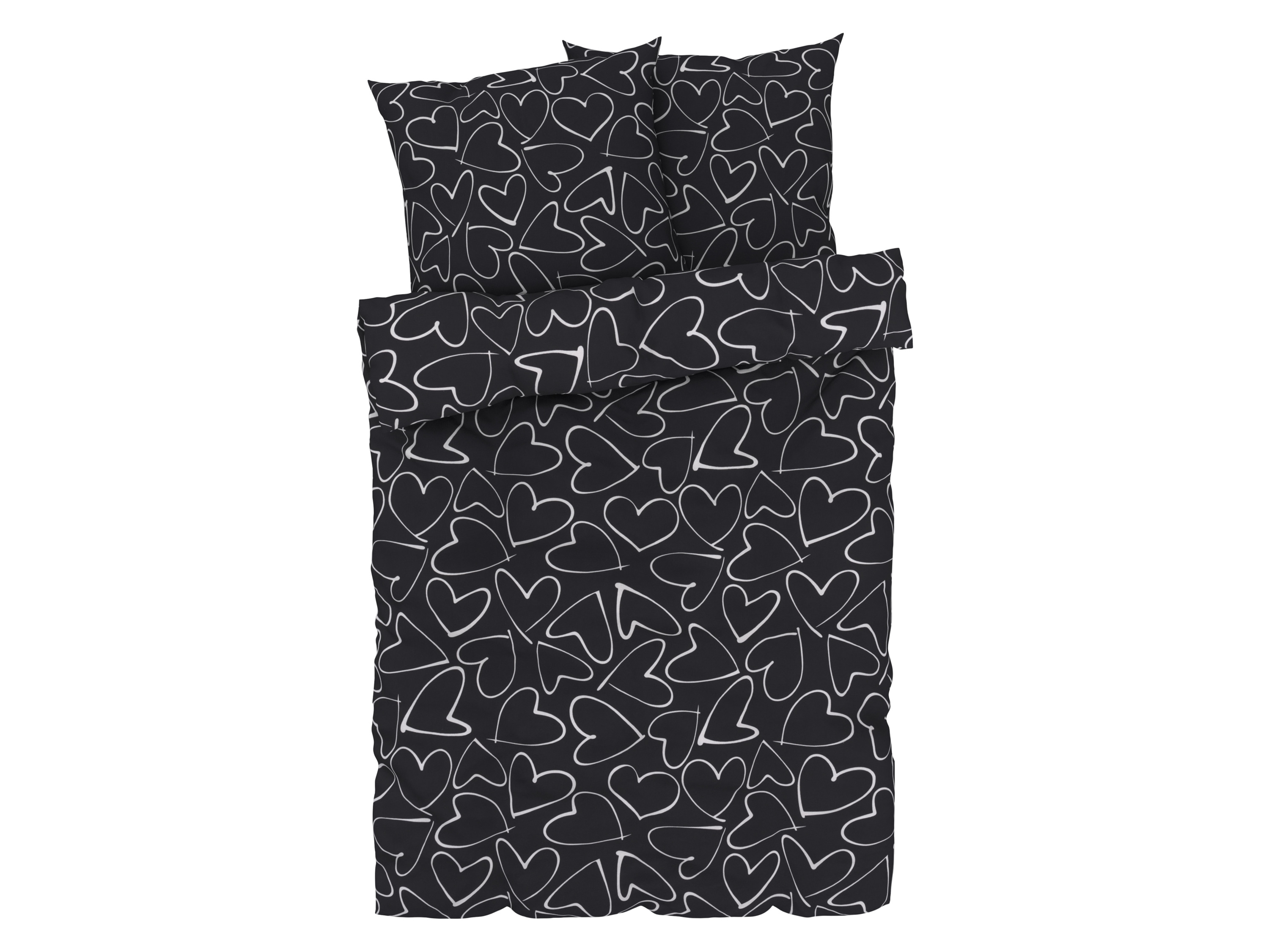 LIVARNO HOME Renforcé dekbedovertrek, 260 x 240 cm (Hartjes)