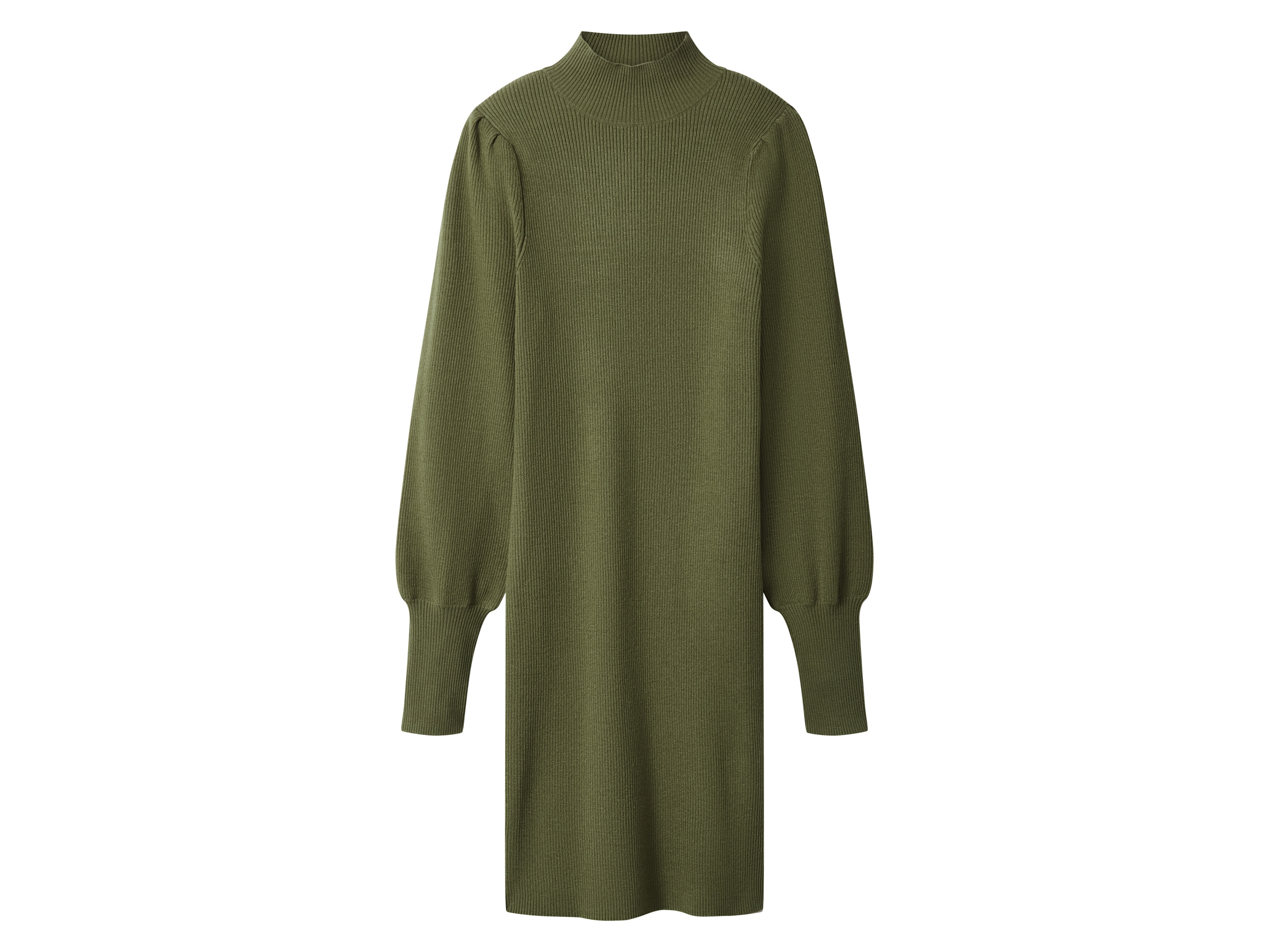 esmara Gebreide dames jurk (Groen, XS (32/34)) afbeelding