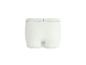 Witte herenboxershort, achteraanzicht.