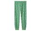 Groene kinderbroek met autoprint