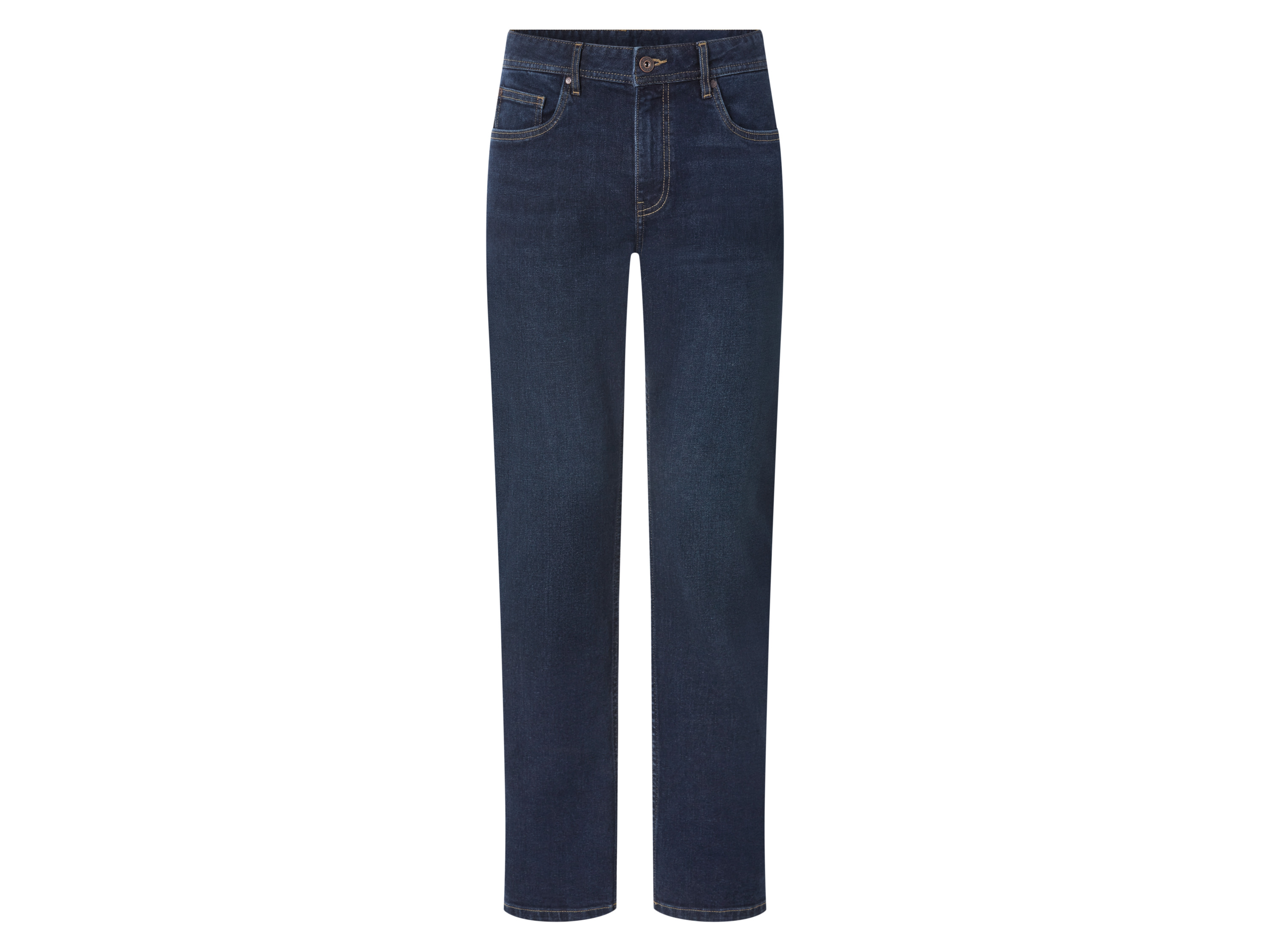 esmara Men Heren jeans - Straight fit (Donkerblauw, 52 (36/34))