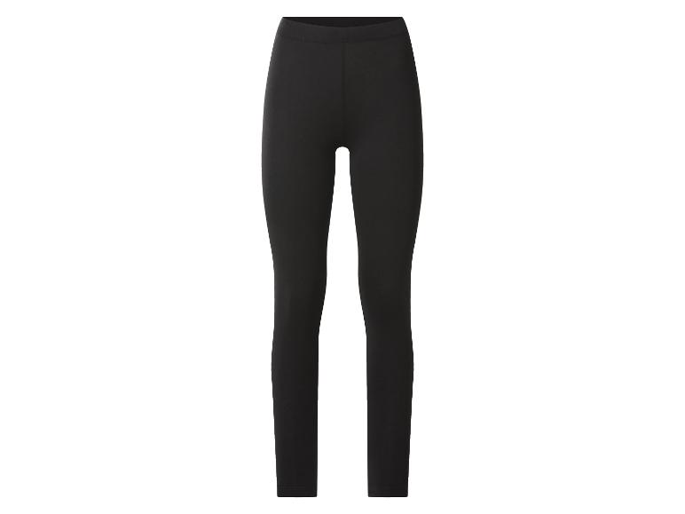 Zwarte basic legging voor dames