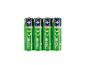 Vier TRONIC Energy oplaadbare batterijen van 2500 mAh.