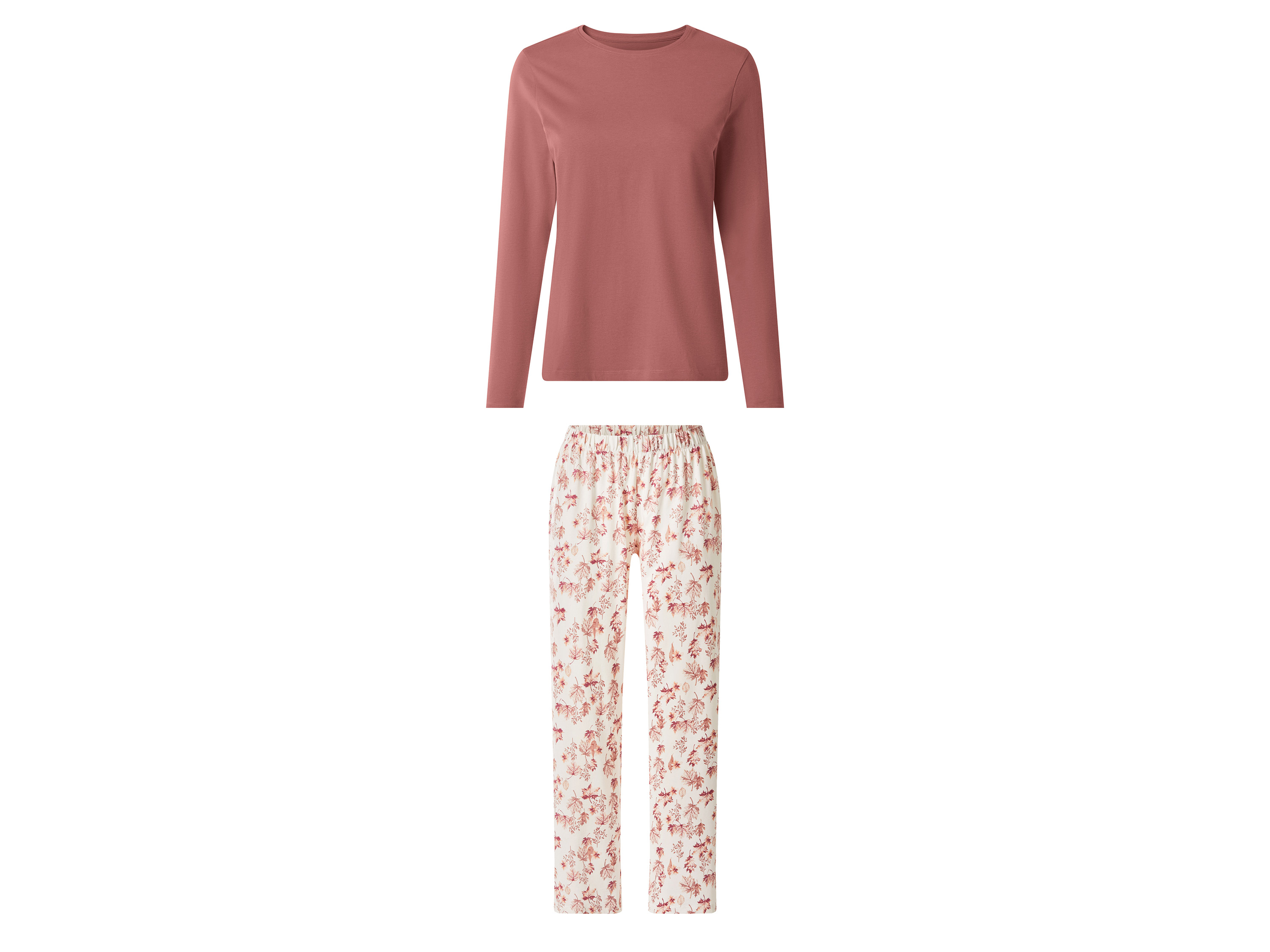 ESMARA Dames pyjama (Lichtroze, XS (32/34))