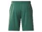 Groene sweatshorts met achterzak.