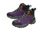CRIVIT Premium dames lederen trekkingschoenen in paars