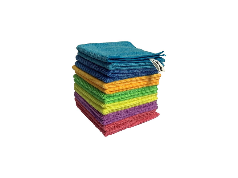 Vileda Multifunctionele doekjes Microvezel Kleuren Megapack, 14 stuks
