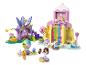Lego Gabby's Dollhouse speelset met figuren en kleurrijke gebouwen.