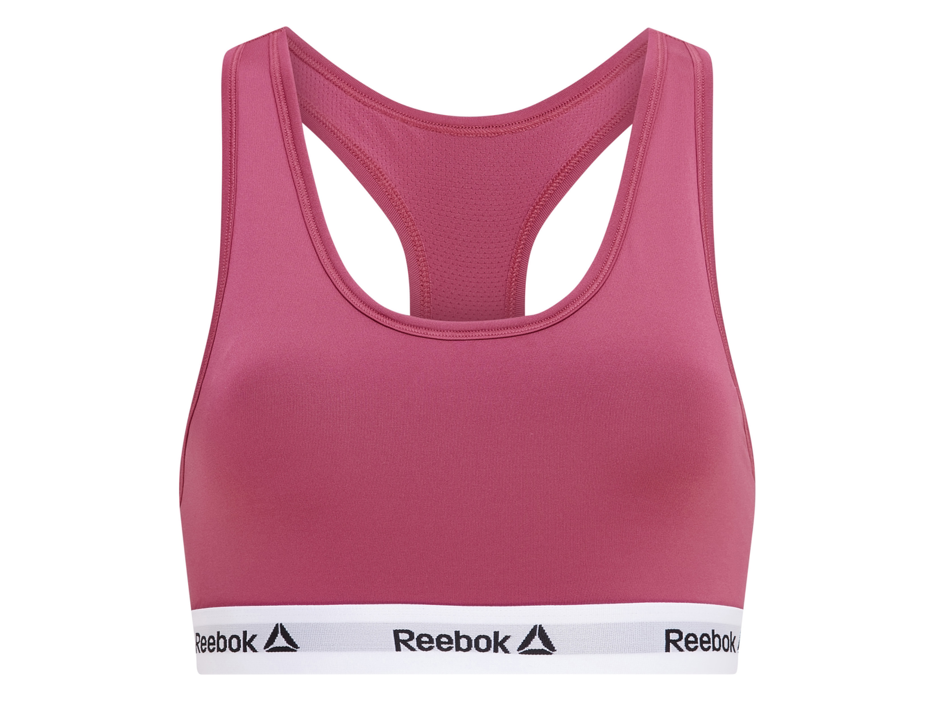 Reebok Dames sport-BH (Roze, M)