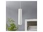 Modern minimalistische witte hanglamp.