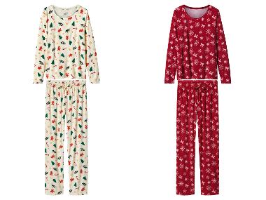 esmara® Velours dames kerstpyjama