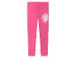 Roze legging met Barbie-logo en de tekst 'ICONIC ORIGINAL AUTHENTIC'.
