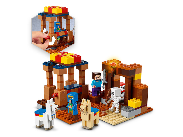 Ga naar volledige schermweergave: Lego Minecraft De handelpost - afbeelding 4
