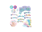 Nageldesignset met 40 ontwerpen, stickers en accessoires