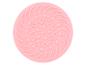 Roze make-upkwastenreiniger met ster- en golfpatronen.