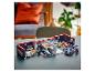 LEGO Speed Champions set met twee raceauto's en een garage.