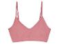 Roze bralette zonder padding.
