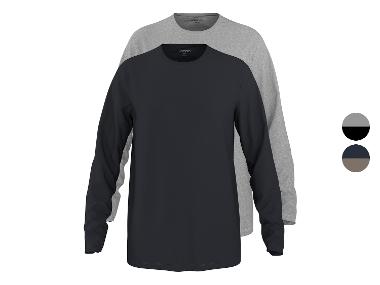 ESMARA MEN Set van 2 heren longsleeves
